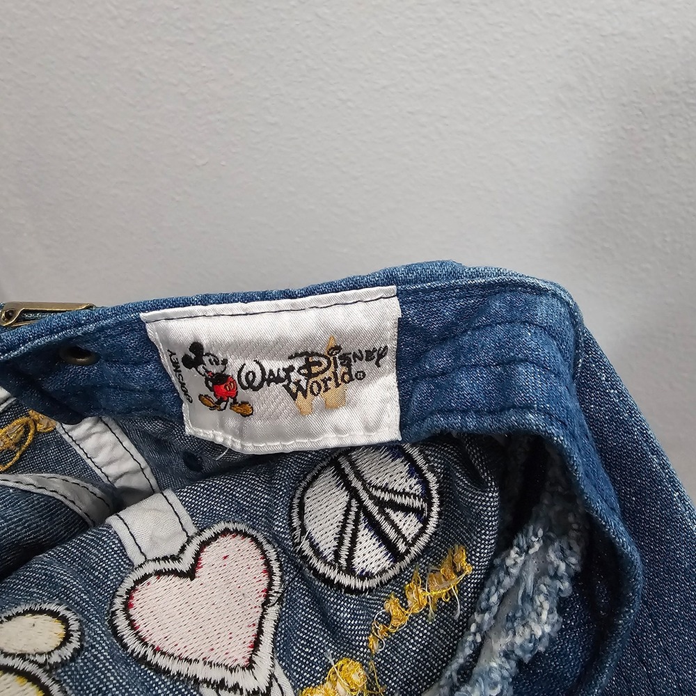 Disney Peace, Love, and Mickey Denim Hat - Picture 5 of 5
